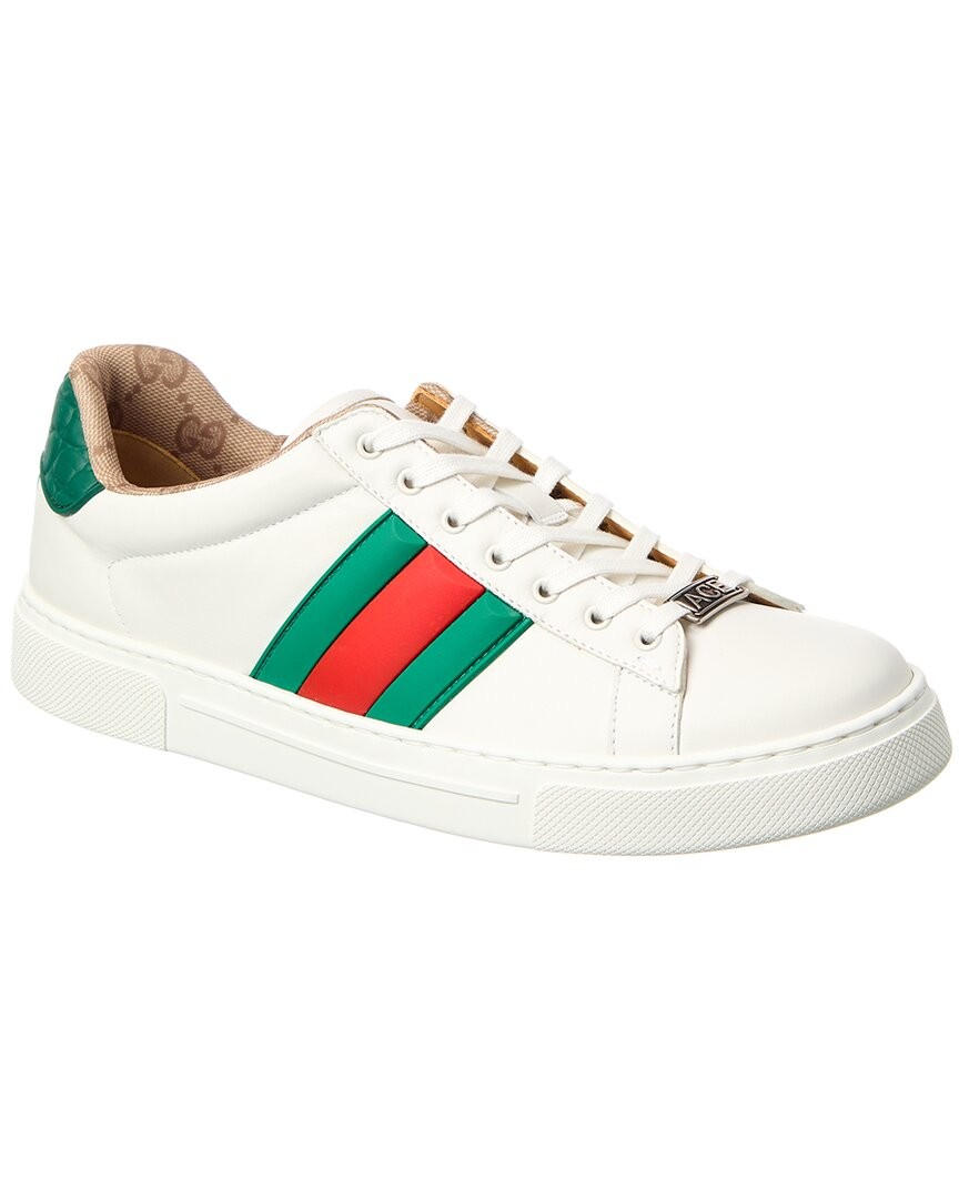 Мужские кожаные кроссовки Gucci Ace 9 Великобритания 179390₽