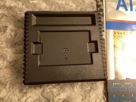 Mint condition cartridge of Galaxian Atari 5200 1981 complete with overlays