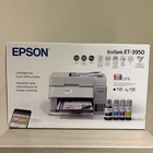 Epson EcoTank ET-3950 Wireless All in One Color Supertank Inkjet Printer White