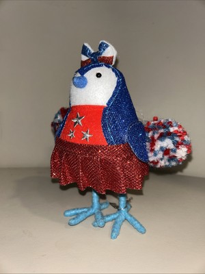 Target Spritz Bird, Summer 4th of July 2025  CHEERY   Fabric Bird New With Tags!