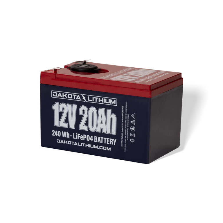 Dakota Lithium 12V 20Ah LiFePO4 Deep Cycle Battery USB Voltmeter 11Y Warranty - Image 2 of 4