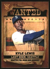 2021 Topps Big League Wanted #WT5 Kyle Lewis Card