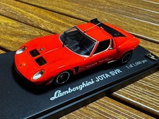 Kyosho Lamborghini Jota SVR 1/43 Scale Limited Edition Orange Minicar 1500pcs