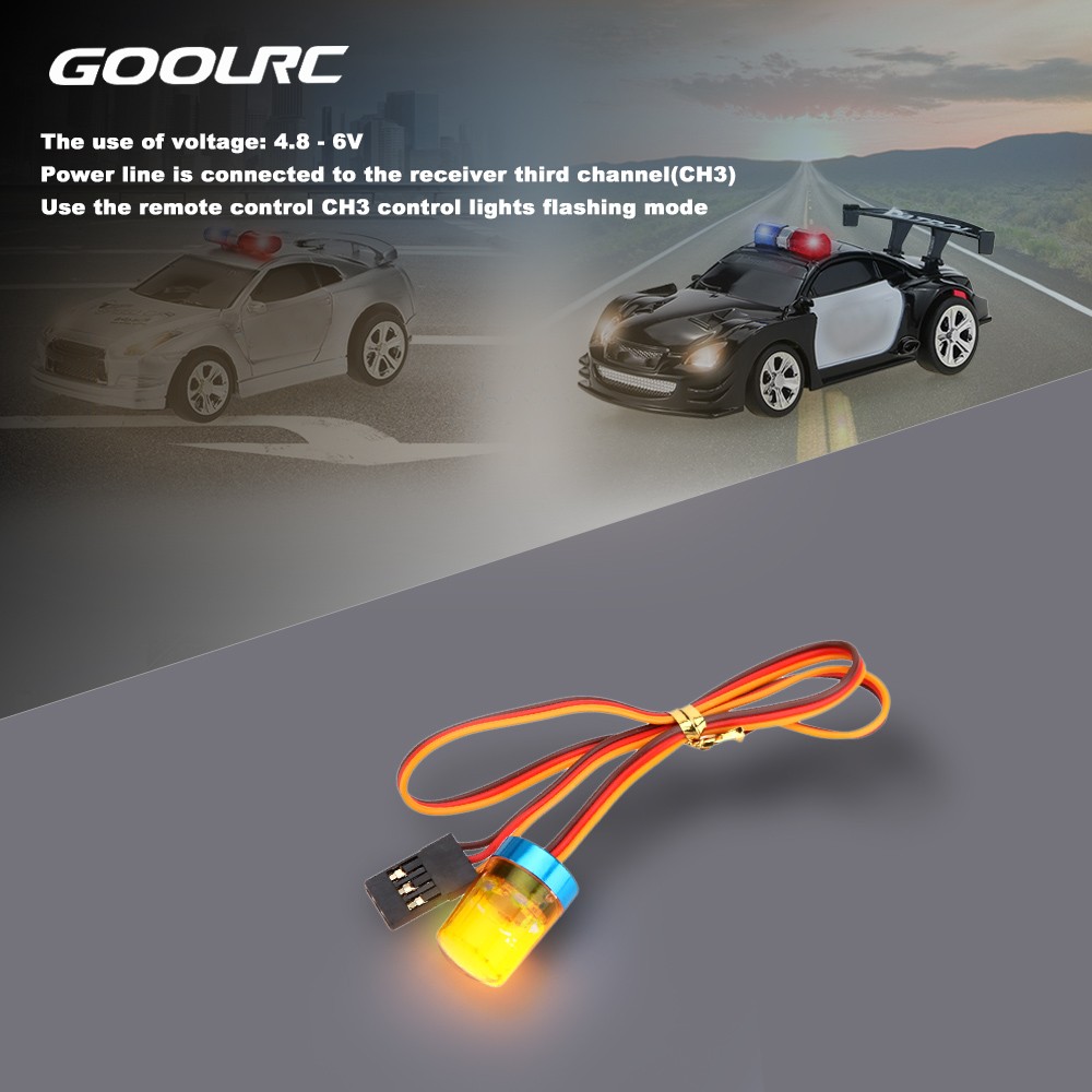 GoolRC AX-510Y Multi-function Circular Ultra Bright LED Light For RC