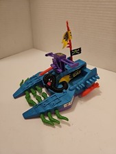 Vintage 1989 TMNT  Foot Ski  100% COMPLETE Leech Patrol GREAT COND Ninja Turtles