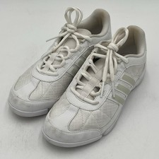 NICE!! Adidas Triple Cheer Women's Field Hockey Shoes - White/Gray - Size 7