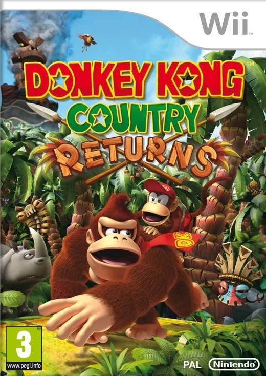 Donkey Kong Country Returns Wii (SP) [PO4781]
