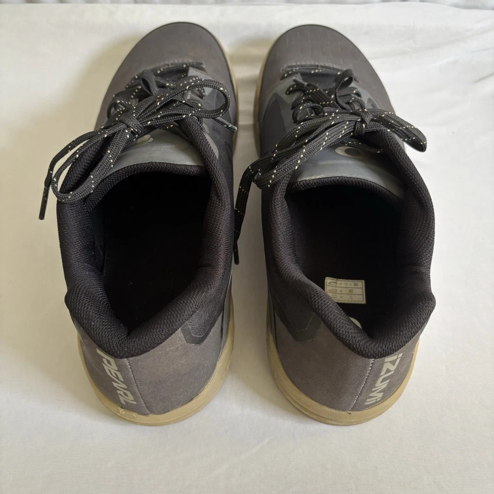 Pearl Izumi Zapatos Para Hombre Talla 13 EE. UU./47 UE Gris Ciclismo X-ALP Lanzamiento Negro Activo Foto 4 de 4