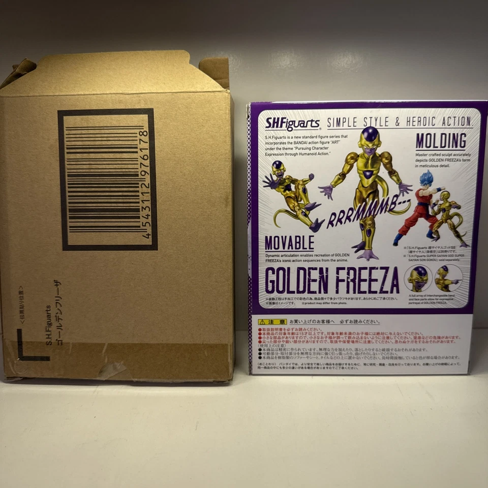 万代 S.H.Figuarts Golden Frieza Dragon Ball Z: Resurrection F 可动人偶 — 第 3/4 张图片