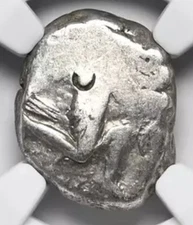 Achaemenid Empire 5th Century BC AR Siglos Silver Coin Darius Xerxes Cyrus NGC G