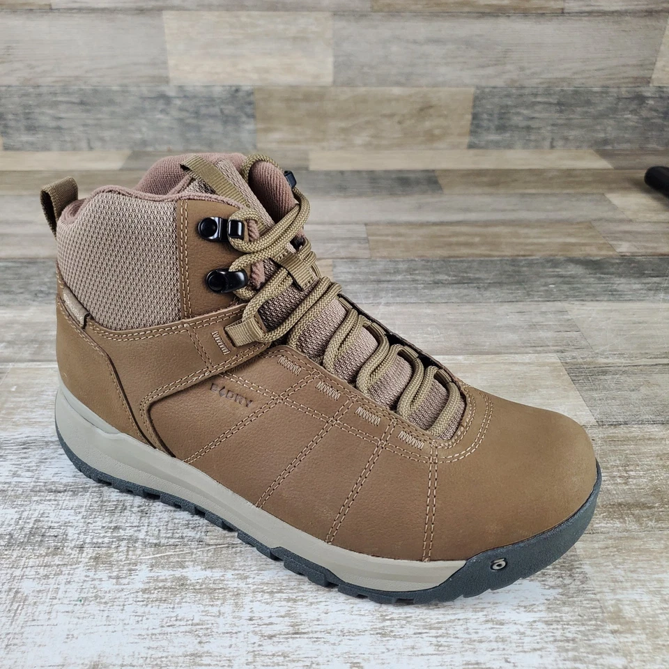 Oboz Shedhorn B-DRY Herren Wanderschuhe Gr. 9 Sandhill Schnürschuhe Mid Top wasserdicht