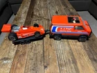 Mini Tonka / Play People: Shell Indy / AJ Foyt Race Teams Set, complete