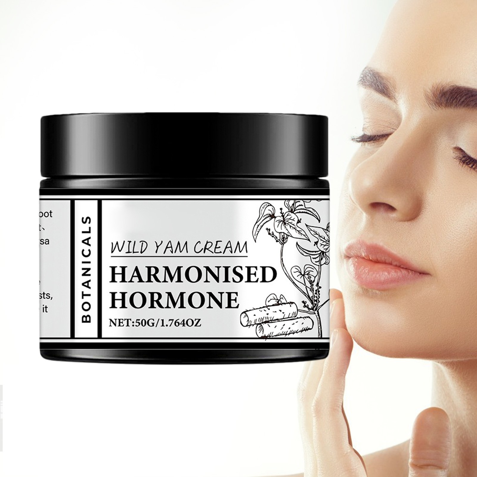 Wild Yam Cream Body Balance Natural Nourishing & Moisturizing Cream 1.76oz/50g  thumbnail 2