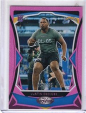 Justin Eboigbe  2024 Panini Certified - Rookies #179 Mirror Pink 37/225 (RC)