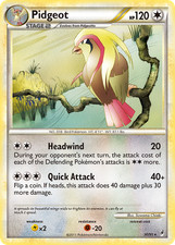 Pidgeot 30/95 Call of Legends Rare - Pokemon Trading Card - NM a