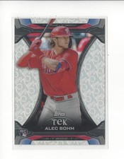 2021 Topps Update Tek 70th Anniversary #TTA25 Alec Bohm RC Rookie Phillies