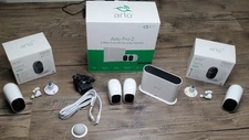 Arlo 2 pro 4 HD wire free security cameras