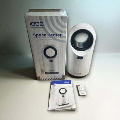 iDOO 1500W elektrische keramische Raumheizungen mit Fernbedienung, tragbare Heiz