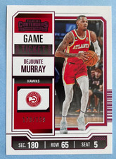 2023-24 Panini Contenders Basketball Purple Game Ticket /199 #57 Dejounte Murray