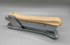 VINTAGE ACE ACELINER 502 STAPLER! BEIGE! VERY NICE SHAPE! WORKS! MADE IN USA