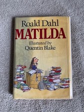 Matilda by Roald Dahl, Hardback Book With Sleeve and Dust Cover, First Edition