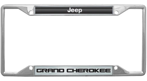 Jeep Grand Cherokee License Plate Frame (Chrome)
