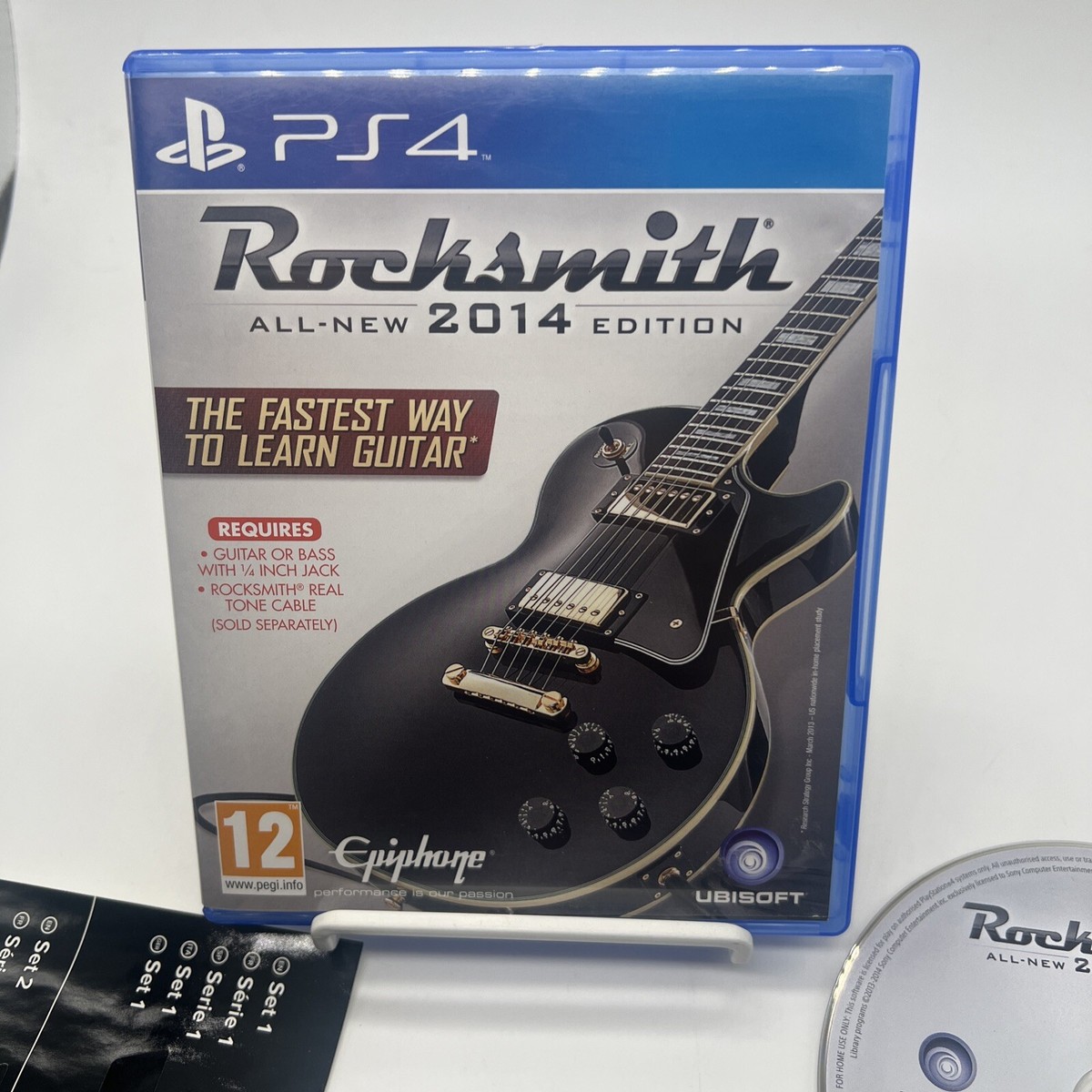 Rocksmith 2014 Edition Sony PlayStation 4 PS4 Learn Guitar VGC PAL