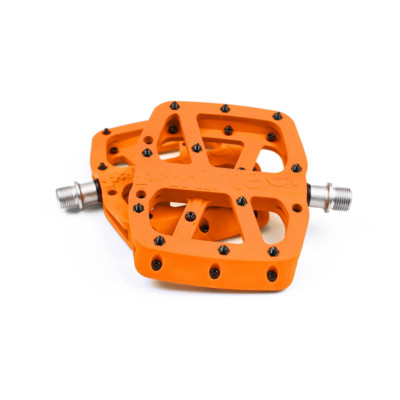 E*thirteen Base Pedal NARANJA ORANGE Composite Flat/Plattform 9/16'' Trail/Enduro