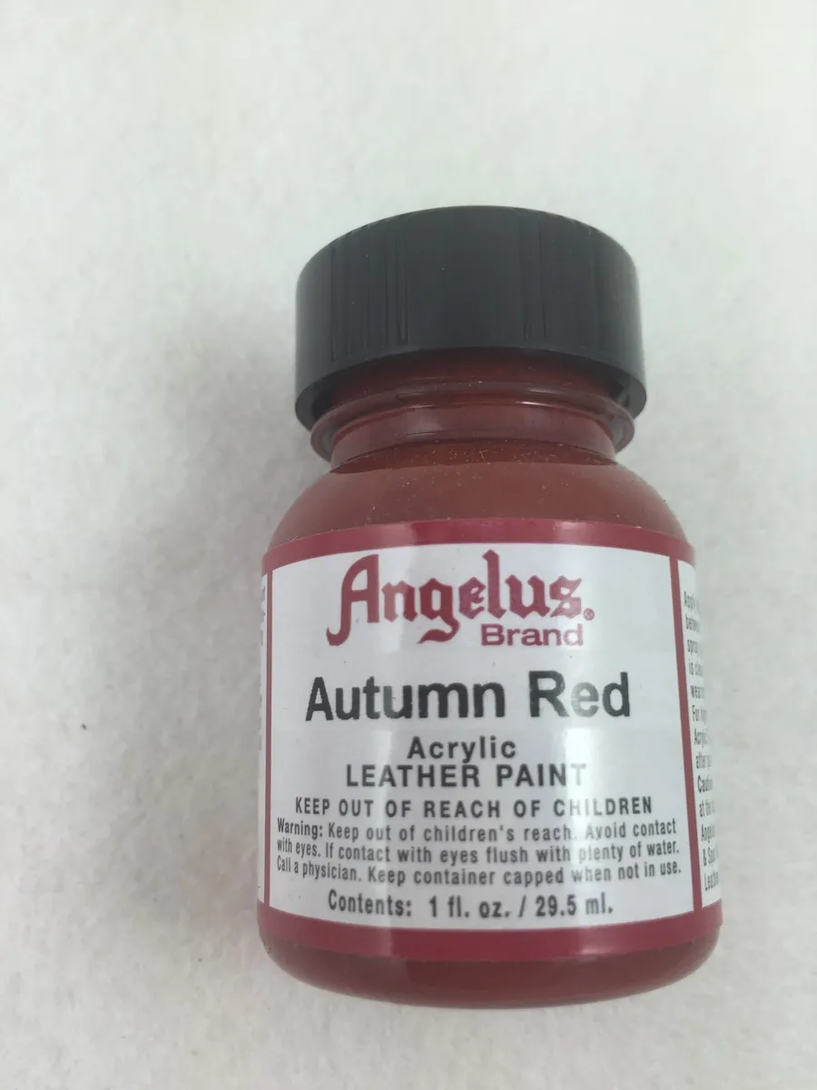 Angelus Acrylic Leather Paint for leather shoes, sneakers, bags 29.5 ml