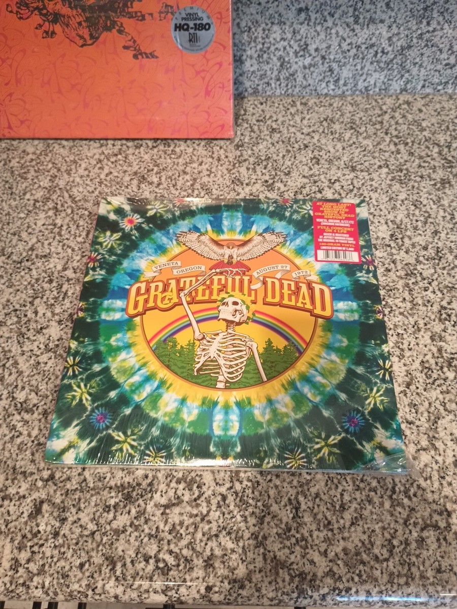THE GRATEFUL DEAD Veneta, Oregon 8/27/72 SEALED 4 x LP SET RHINO THE GRATEFUL DEAD Veneta, Oregon 8/27/72 SEALED 4 x LP SET RHINO