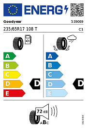 Goodyear Wrangler AT Adventure XL DOT21 235/65 R17 108T Sommerreifen - Bild 3 von 3
