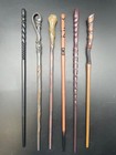 Lot Of 6 Various Harry Potter Wands - 14"-15"