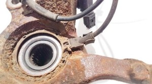 Nissan Note 2008 ABS Sensor (ABS WHEEL SPEED SENSOR) front right 4 #1666845-56