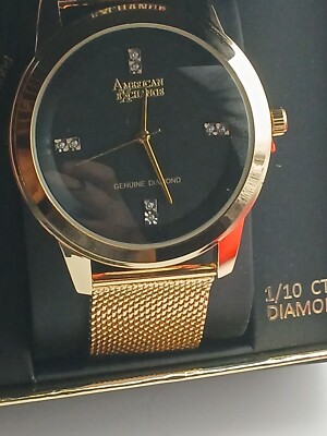 Genuine Diamond Carat Diamond Watch Gianello Genuine Diamond