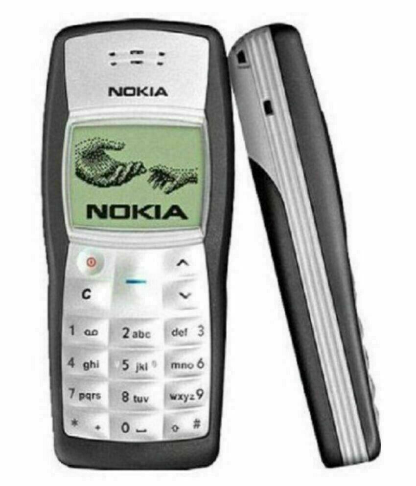 Nokia 1100 Jet Black (Unlocked) Mobile Phone