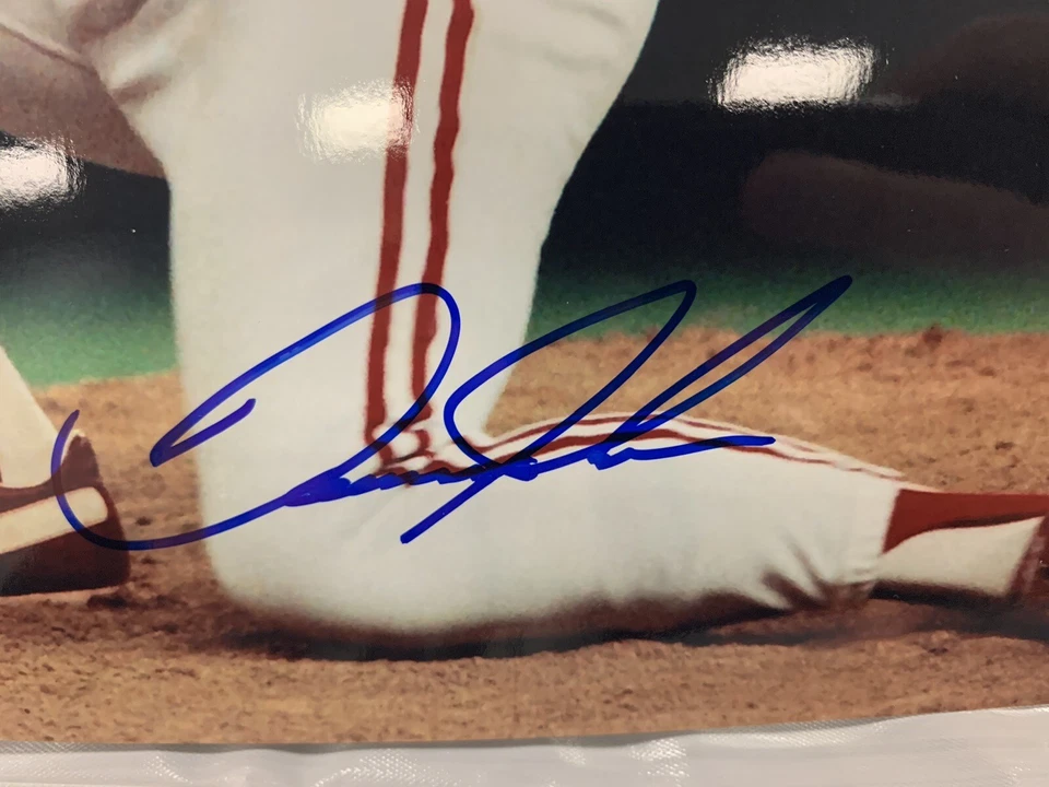 Fotografía de béisbol 8 x 10 autografiada por Danny Jackson Foto 2 de 2