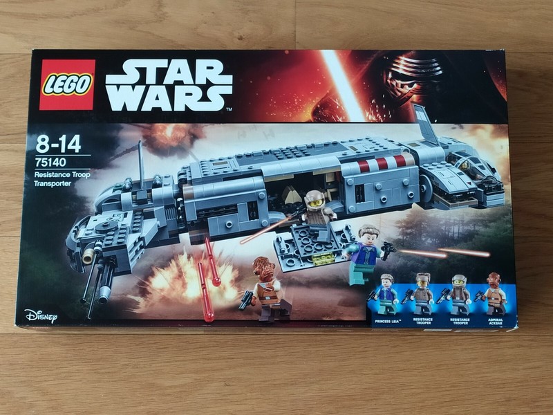 LEGO STAR WARS 75140 RESISTANCE TROOP TRANSPORT NEW AND SEALED