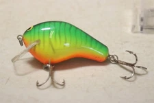 Bagley's Balsa B #2 Square Bill Crankbait Green with Orange Belly
