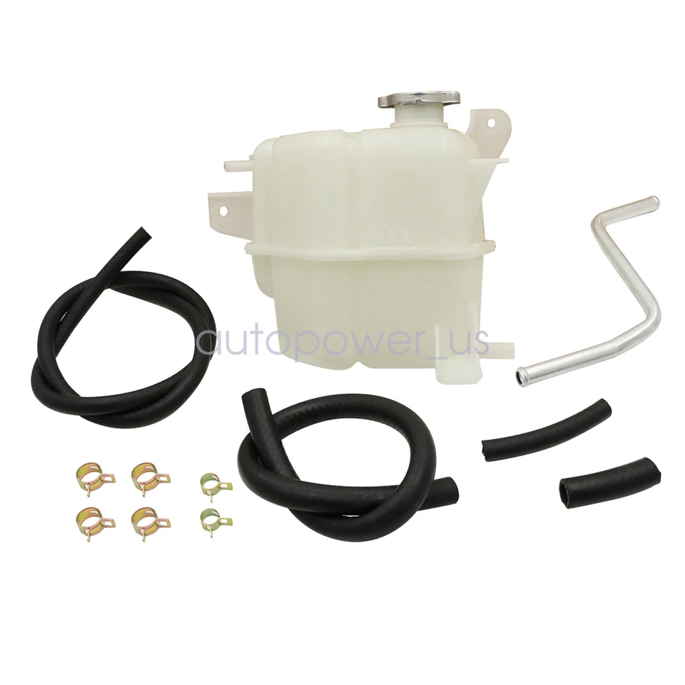 Tanque de depósito de refrigerante del motor con tapa y manguera para Nissan Frontier 2005-2015 Xterra Foto 2 de 4