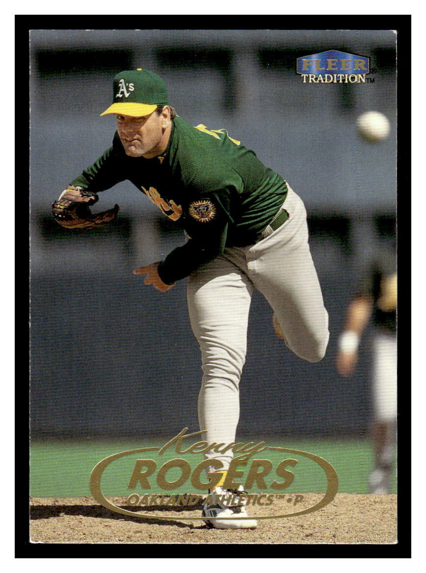 1998 Fleer Tradition #370 Kenny Rogers - A's