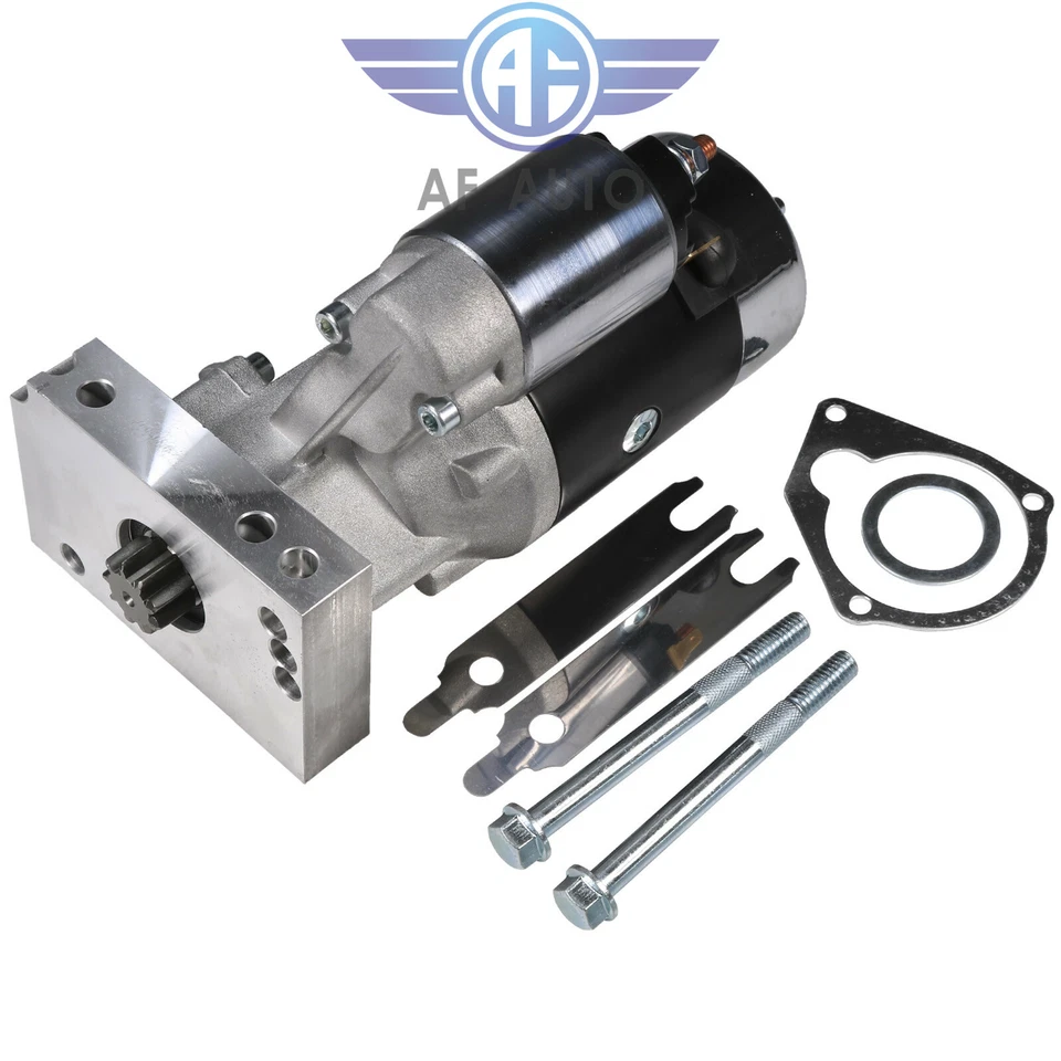 Mini arrancador de alto par compatible con Chevy 153 168 dientes de bloque pequeño y grande Foto 2 de 4