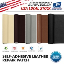 Leather Repair Kit Self-Adhesive Patch Stick ON Sofa Clothing Car Seat Couch US