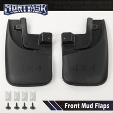Fit For 2005-2015 Toyota Tacoma Front Molded Mud Flaps Splash Guards Mudguard