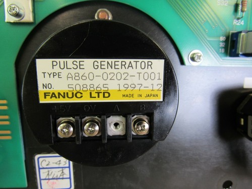 TAKISAWA CONTROL PANEL W/ FANUC GENERATOR A860-0202-T001 - Picture 3 of 4