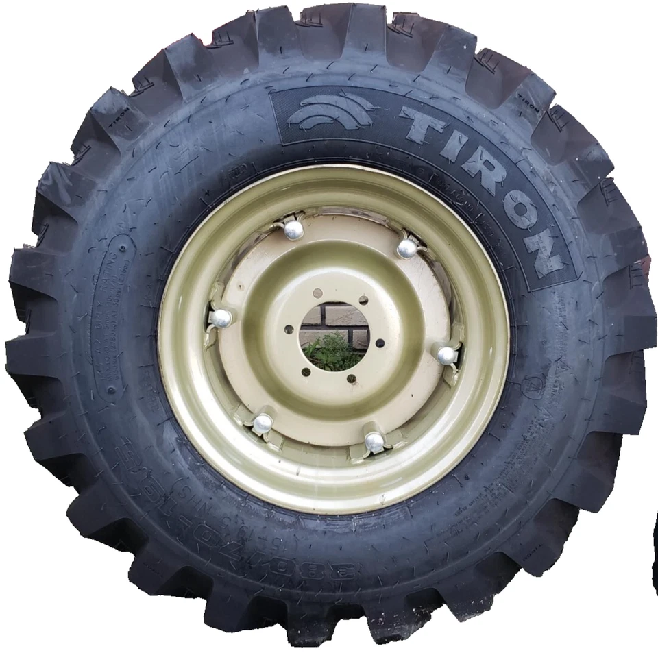 15-19.5 15x19.5 15-195 15x195 Tire Wheel Rim Assembly Compact Tractor 6ply Right - Image 3 of 4