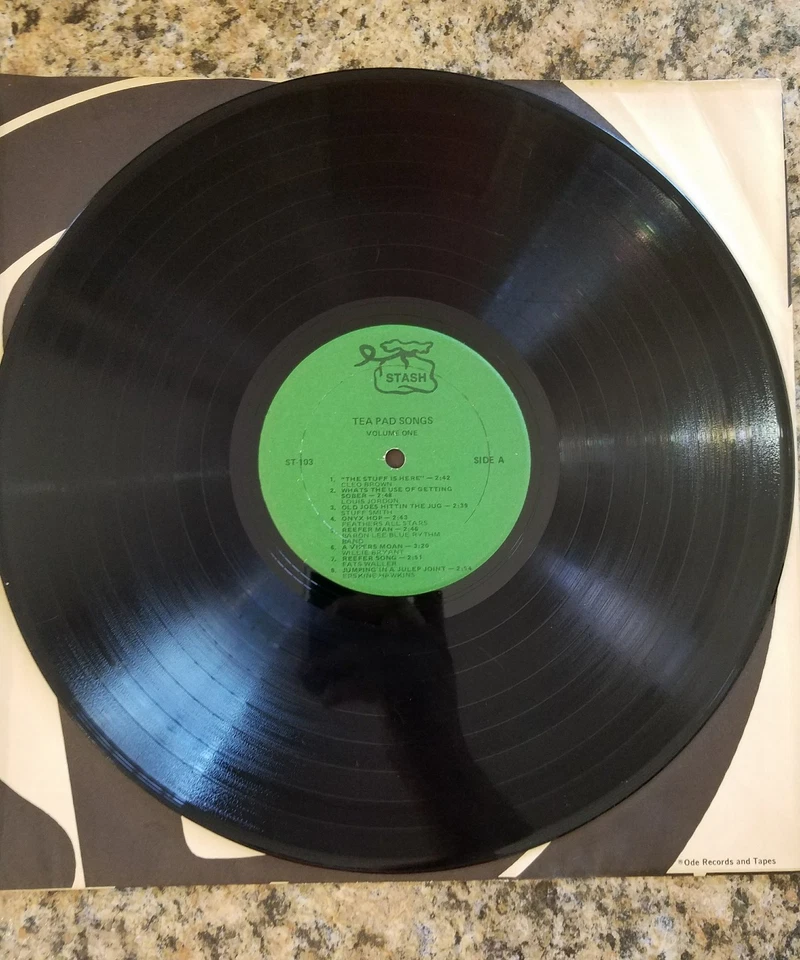 TEA PAD SONGS VOL. 1, TEA PAD-A PLACE WHERE MARIJUANA IS SMOKED LP, 1930's-1940s - Image 4 of 4