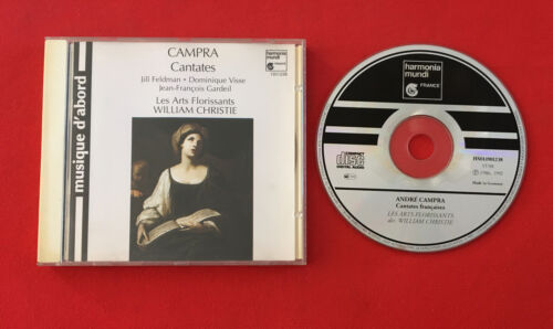 ANDRÉ CAMPRA CANTATES LES ARTS FLORISSANTS 1992 HMA190238 TRÈS BON ÉTAT CD - Afbeelding 1 van 2