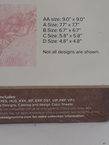 Floral Wreaths Anita Goodesign Embroidery Design Machine CD New & sealed - Picture 8 of 8