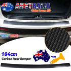 <!--F#f_0-->Car Rear Boot Bumper Sill Protector Plate Trim Strip Guard 4D Carbon Fiber Cover<!--F/-->