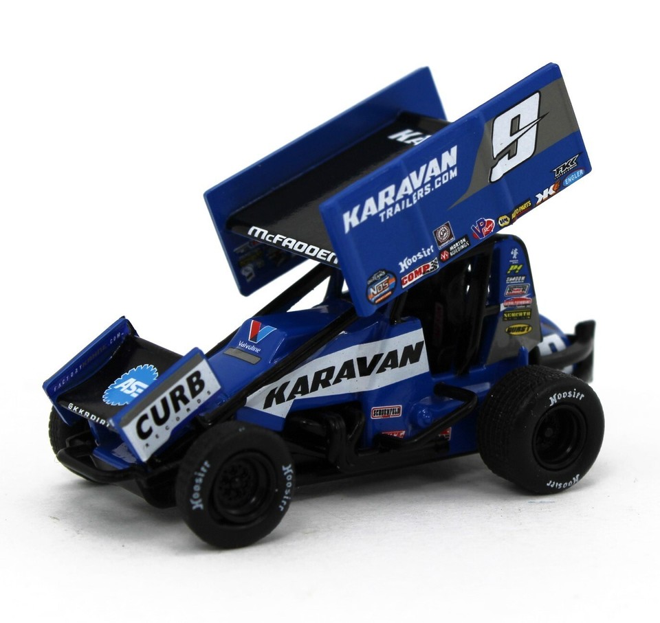1:64 ACME SPRINT CAR *JAMES McFADDEN* #9 Karavan Trailers NIP* | eBay